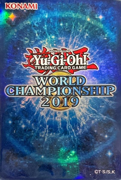 画像1: スリーブ『WCS2019青』100枚入り【-】{-}《スリーブ》 (1)