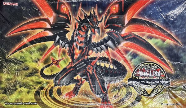 画像1: プレイマット『闇鋼龍ダークネスメタル(OTS)』【-】{-}《プレイマット》 (1)