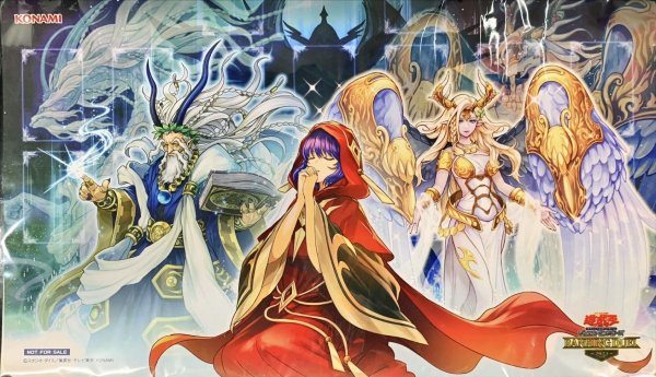 画像1: プレイマット『粛声(RANKINGDUEL2023-3rd-)』【-】{-}《プレイマット》 (1)