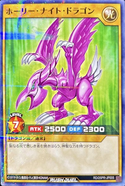 画像1: ホーリーナイトドラゴン【ノーマルパラレル】{RD/25PR-JP005}《RDモンスター》 (1)