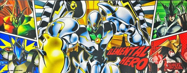 画像1: プレイマット『EHERO(アメコミRD)』【-】{-}《プレイマット》 (1)