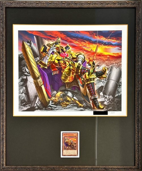 画像1: 〔状態A-〕黄金卿エルドリッチ(HIGHRESOLUTIONARTWORKSERIES)【ウルトラSPECIALPURPLEVer.】{AW01-JP004}《モンスター》 (1)