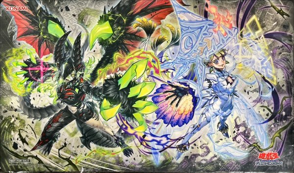 画像1: プレイマット『断罪のディアベルスター&白魔女ディアベルゼ(RANKINGDUEL2024)』【-】{-}《プレイマット》 (1)