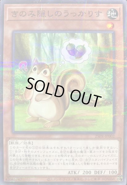 画像1: 〔状態A-〕きのみ隠しのうっかりす【ノーマルパラレル】{25PR-JP002}《モンスター》 (1)