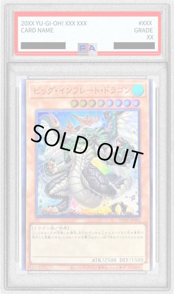 画像1: 〔PSA9鑑定済〕ビッグインフレートドラゴン【スーパー】{TDPR-JP002}《モンスター》 (1)