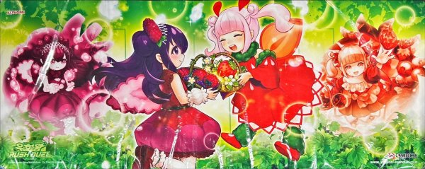 画像1: プレイマット『イチゴ一会(韓国版)』【-】{-}《プレイマット》 (1)