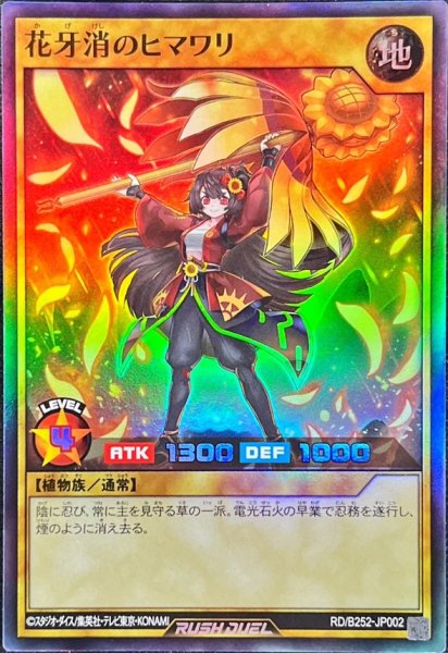 画像1: 花牙消のヒマワリ【スーパー】{RD/B252-JP002}《RDモンスター》 (1)