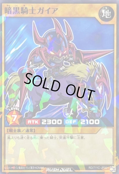 画像1: 暗黒騎士ガイア【ノーマルパラレル】{RD/711C-JP001}《RDモンスター》 (1)