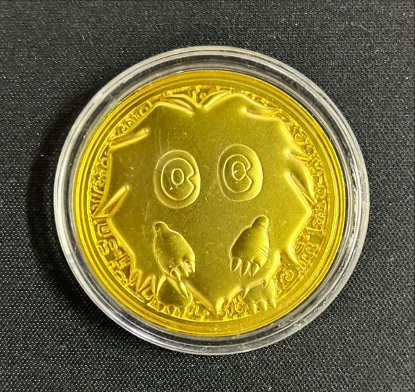 画像1: コイン『クリボー 金属製メダル ゴールド(海外YCS)』【-】{-}《その他》 (1)
