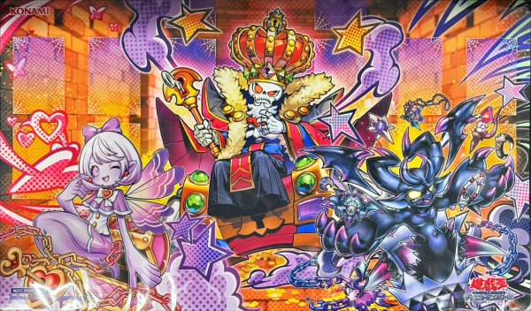 画像1: 〔状態A-〕プレイマット『ミミグル(遊戯王の日)』【-】{-}《プレイマット》 (1)