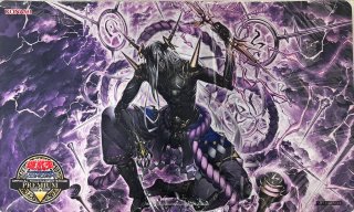 遊戯王　魔弾　プレイマット 遊戯王】 プレイマット マジシャンオブカオス (JUDGE 2019) (袋あり