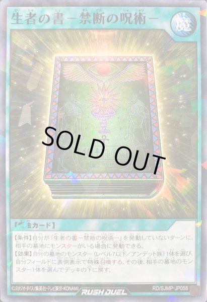 画像1: 生者の書禁断の呪術【ノーマルパラレル】{RD/SJMP-JP058}《RD魔法》 (1)
