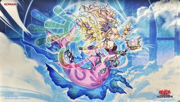 画像1: プレイマット『影霊翼騎ウェンディクルフ(遊戯王の日)』【-】{-}《プレイマット》 (1)