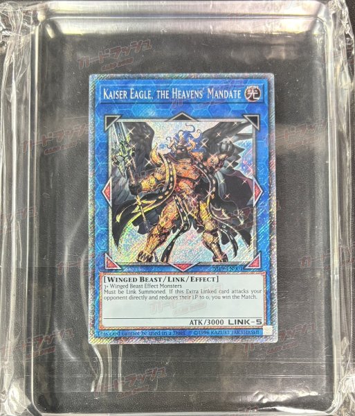 画像2: 〔WCS2019優勝＆準優勝プロモ〕天元の荒鷲王/KaiserEagletheHeavens'Mandate＆黒き森の航天閣/SkyfaringCastleoftheBlackForest【シークレット】{2019-EN001,2019-EN002}《リンク》 (2)