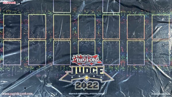 画像1: プレイマット『ヒエログリフ(JUDGE2022/黒)』【-】{-}《プレイマット》 (1)