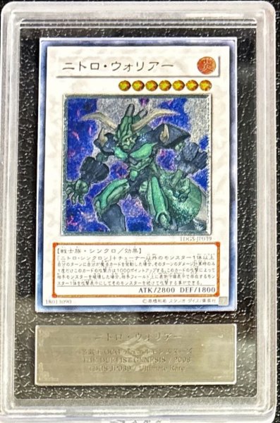 画像1: 〔ARS10鑑定済〕ニトロウォリアー【レリーフ】{TDGS-JP039}《シンクロ》 (1)