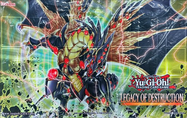 画像1: プレイマット『破壊竜ガンドラＧ(LEGACYOFDESTRUCTION)』【-】{-}《プレイマット》 (1)
