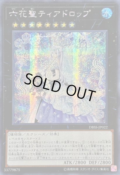 画像1: 〔状態B〕☆アジア☆六花聖ティアドロップ【シークレット】{アジアDBSS-JP022}《エクシーズ》 (1)