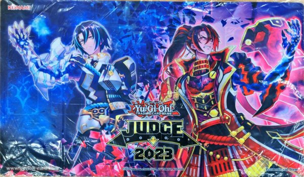 画像1: 〔状態A-〕プレイマット『ヴィサス=スタフロスト&クシャトリラライズハート(JUDGE2023)』【-】{-}《プレイマット》 (1)