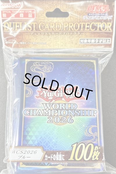 状態A-〕スリーブ『WCS2026ブルー(和柄)』100枚入り【-】{-}《スリーブ》