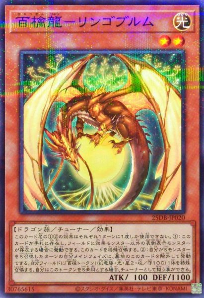 画像1: 百檎龍リンゴブルム【ノーマルパラレル】{25DB-JP020}《モンスター》 (1)