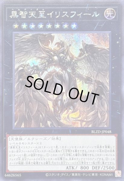 画像1: 〔状態B〕黒智天至イリスフィール【シークレット】{BLZD-JP048}《エクシーズ》 (1)