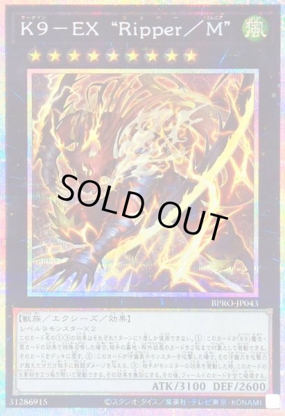 画像1: 〔状態A-〕K9EXRipperM【プリズマティックシークレット】{BPRO-JP043}《エクシーズ》 (1)