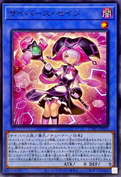 画像1: サイバースセイジ【ノーマル】{CYAC-JP033}《儀式》 (1)