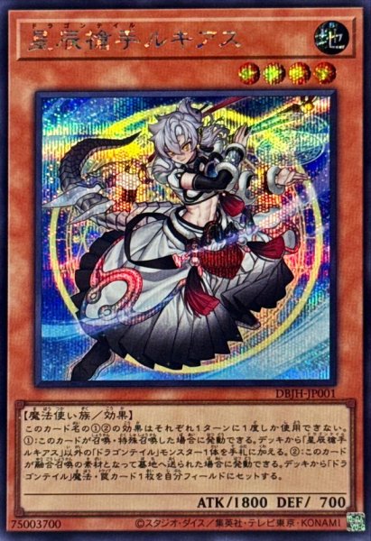 画像1: 星辰槍手ルキアス【シークレット】{DBJH-JP001}《モンスター》 (1)