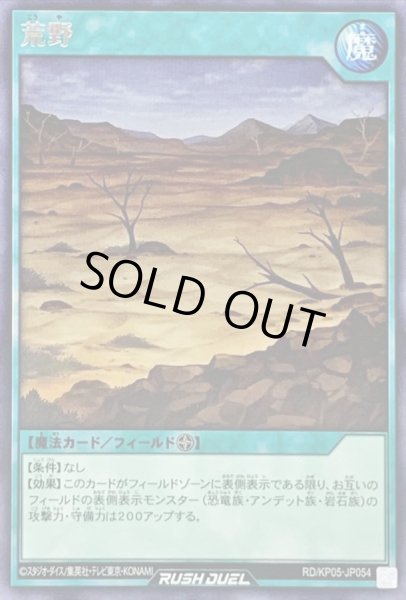 画像1: 荒野【レア】{RD/KP05-JP054}《RD魔法》 (1)