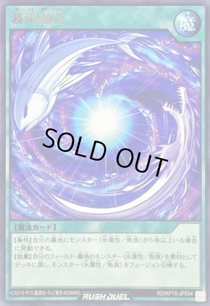 画像1: 波涛融合【レア】{RD/KP15-JP054}《RD魔法》 (1)