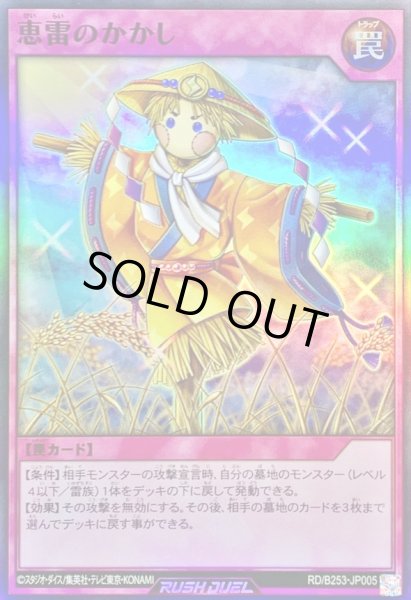 画像1: 〔状態A-〕恵雷のかかし【スーパー】{RD/B253-JP005}《RD罠》 (1)