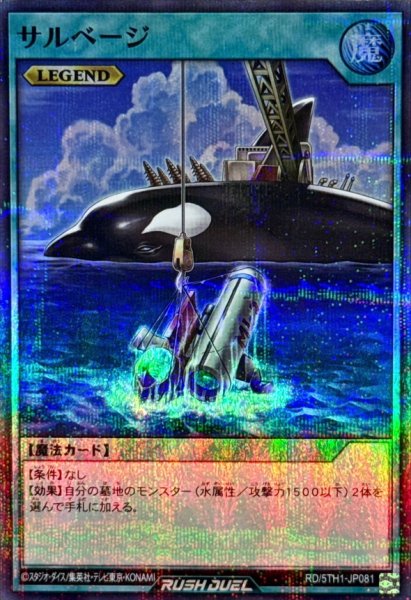 画像1: サルベージ【スーパーパラレル】{RD/5TH1-JP081}《RD魔法》 (1)