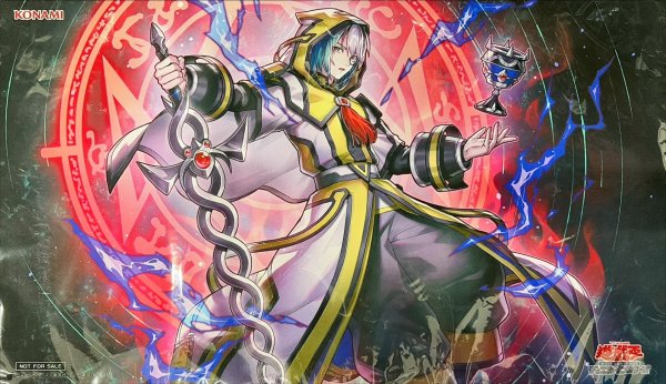 画像1: プレイマット『追憶のアレイスター』【-】{-}《プレイマット》 (1)