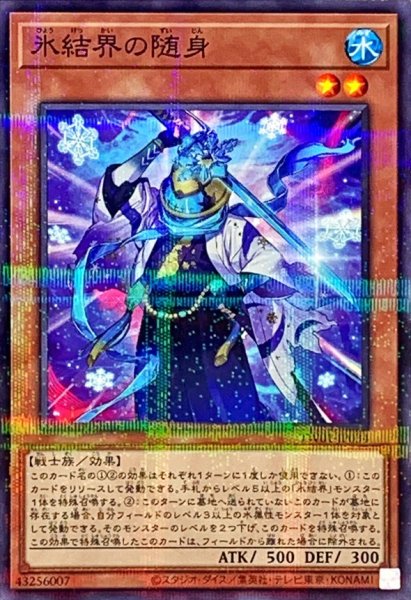 画像1: 氷結界の随身【ノーマルパラレル】{TW01-JP034}《モンスター》 (1)