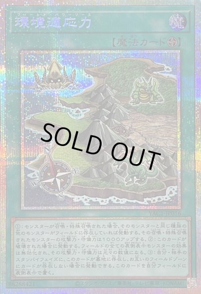 画像1: 〔状態A-〕環境適応力【プリズマティックシークレット】{YAC1-JP016}《魔法》 (1)