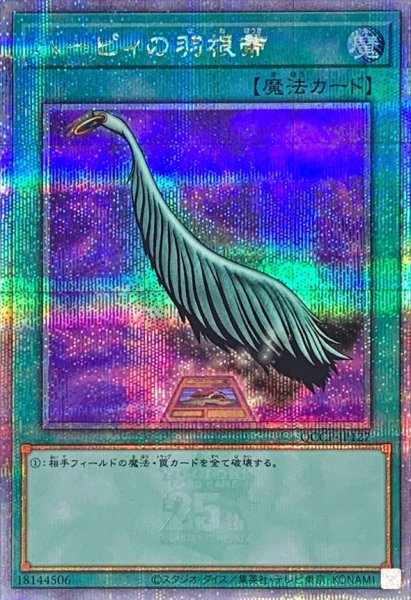 画像1: ハーピィの羽根帚【クォーターセンチュリーシークレット】{QCCP-JP127}《魔法》 (1)