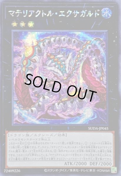 画像1: ☆アジア☆マテリアクトルエクサガルド【シークレット】{アジアSUDA-JP045}《エクシーズ》 (1)