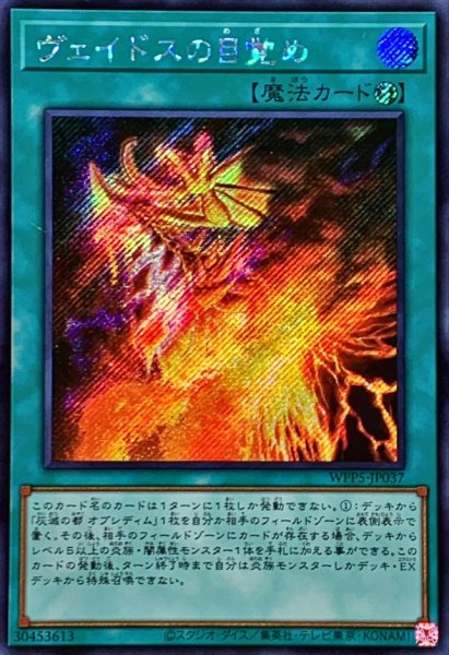 画像1: 〔状態A-〕☆アジア☆ヴェイドスの目覚め【シークレット】{アジアWPP5-JP037}《魔法》 (1)