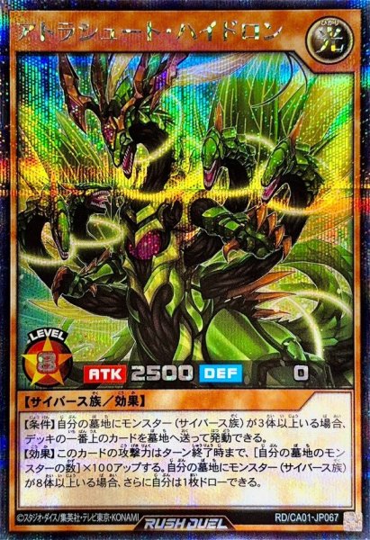 画像1: アトラシュートハイドロン【シークレット】{RD/CA01-JP067}《RDモンスター》 (1)