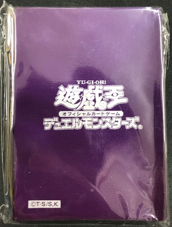 スリーブ『初期ロゴメタリックパープル』50枚入り【-】{-}《スリーブ》