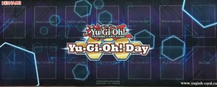 プレイマット『YuGiOh Day 紫』【-】{-}《プレイマット》