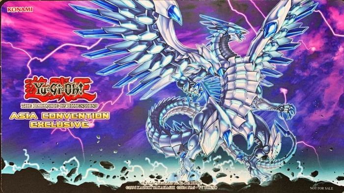 ブルーアイズ・カオス・MAX・ドラゴン プレイマット 遊戯王 公式 アジア-