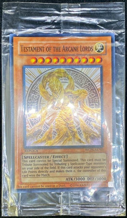 魔導神のオブジェ　Testament of the Arcane Lords