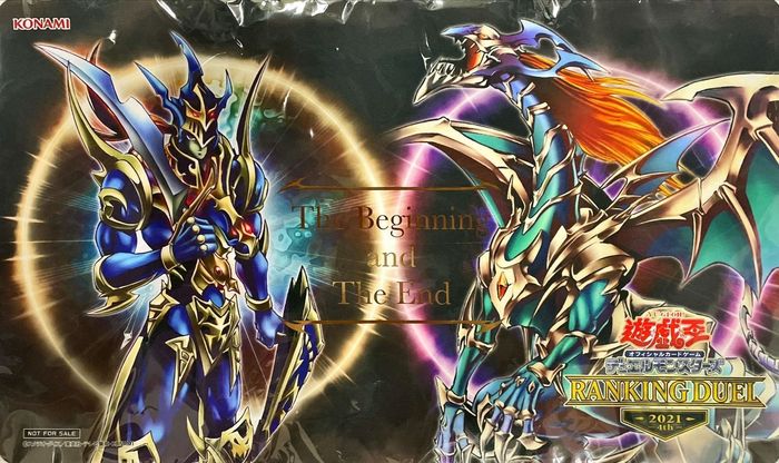 遊戯王OCG　ランキングデュエル　プレイマット　開闢の使者　終焉の使者