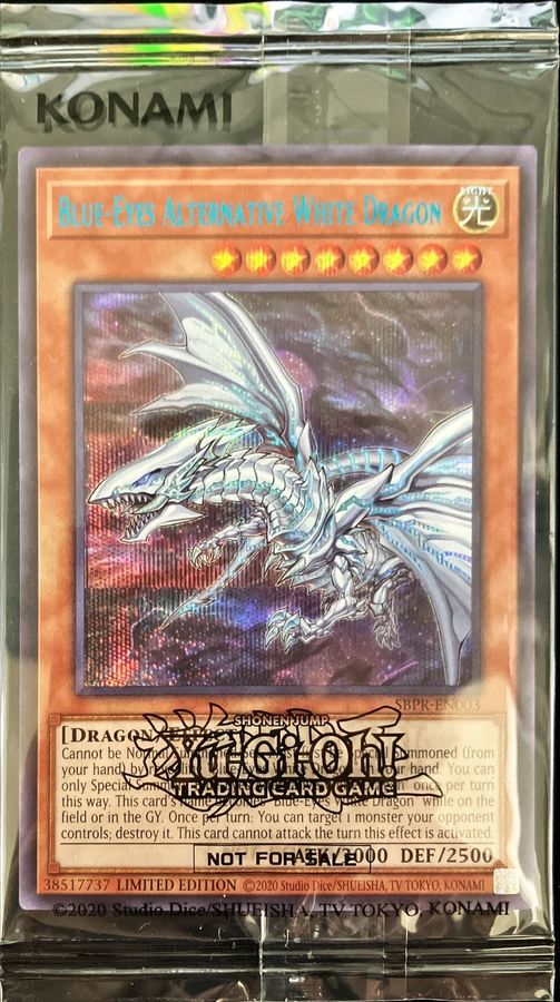 遊戯王 青眼の亜白龍 英語 ブルーレア psa9ゴールドレア - 遊戯王OCG