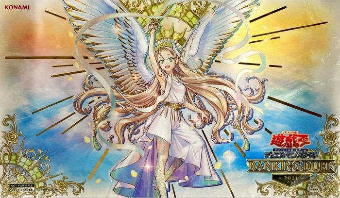 プレイマット『勇気の天使ヴィクトリカ(RANKING DUEL2021-2nd-)』【-】{-}《プレイマット》