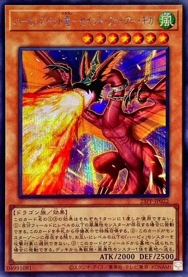 遊戯王 ハーピィズペット竜 英語 RP シークレット PSA8 www ...