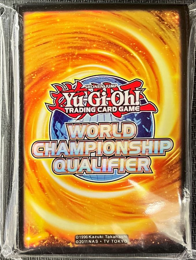 スリーブ『WCQWORLD CHAMPIONSHIP2015オレンジ』80枚入り【-】{-}《スリーブ》