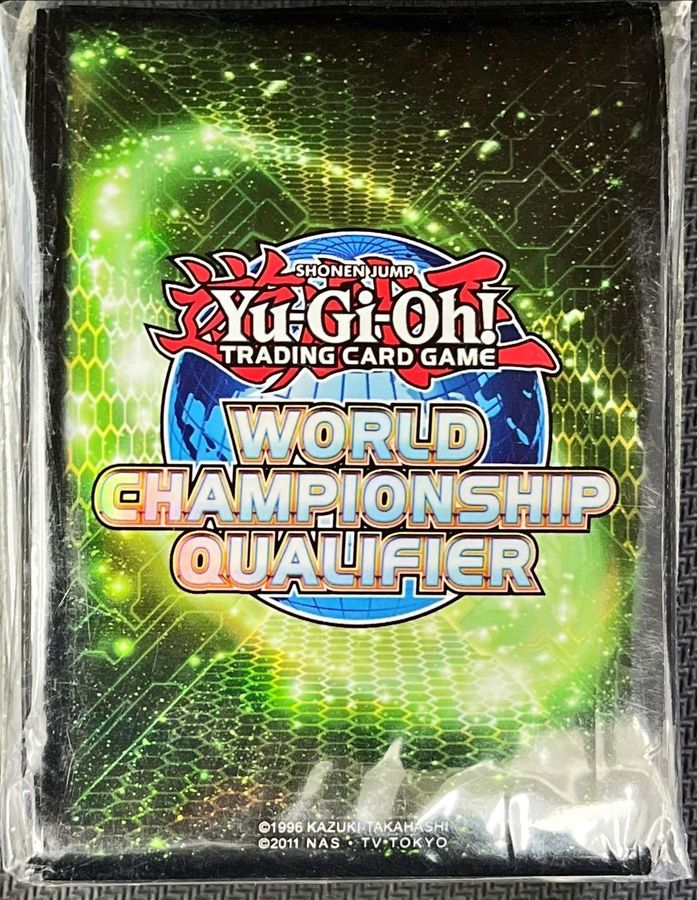 スリーブ『WCQWORLD CHAMPIONSHIP2013緑』80枚入り【-】{-}《スリーブ》